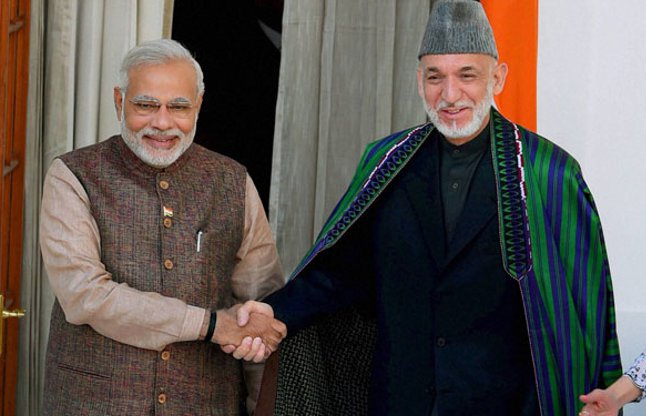 Narendra Modi-Hamid karzai
