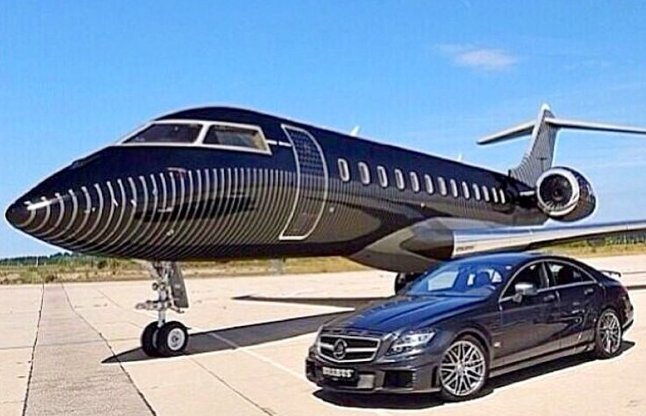 Mercedes Benz Private luxury Jet