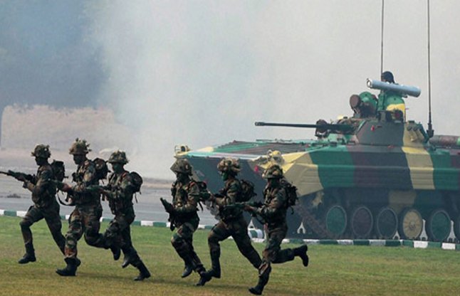 joint Indo-UK army exercise