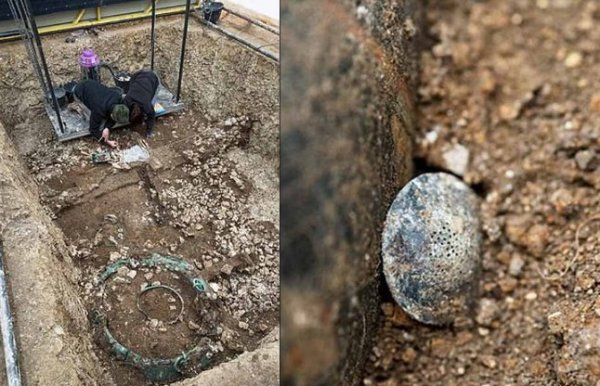 2500 yrs old Skeleton found in france 