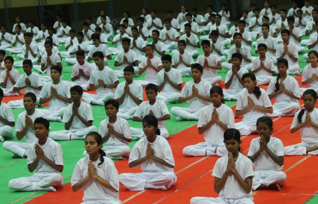 yoga photos from raipur 