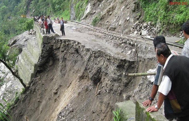 landslide in darjeeling