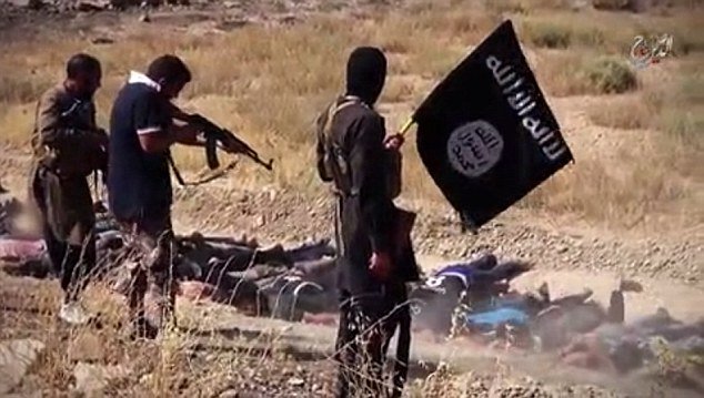 ISIS terrorist killing