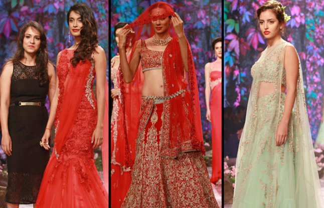 bmw india bridal fashion week 2015-2