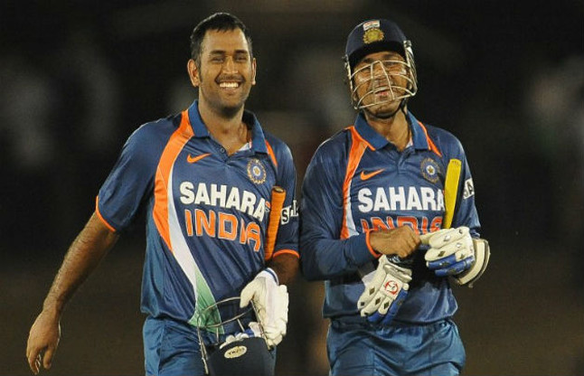 dhoni and sehwag