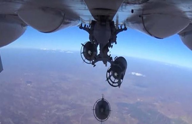 Russian fastest air strike on Syria