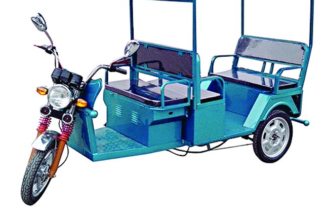 E-rickshaws will run on major routes in the city 