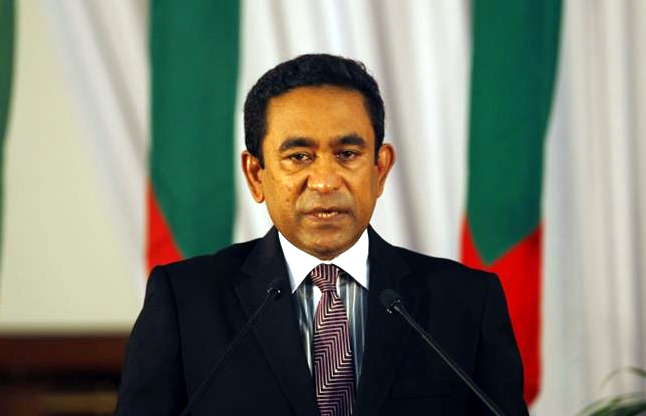 Maldives President Abdulla Yameen