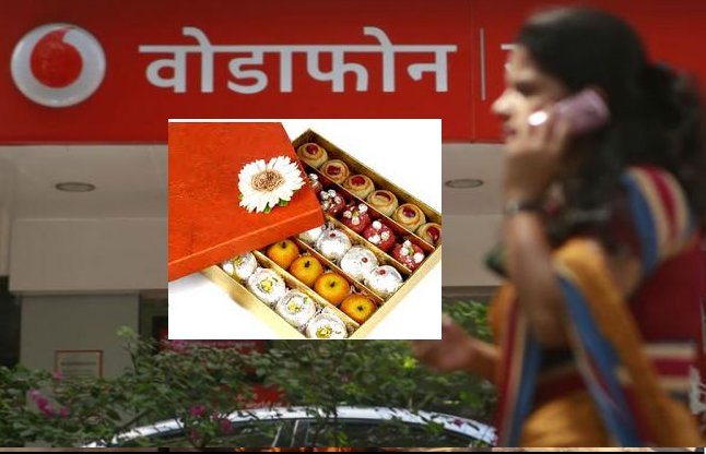 Vodafone Free Sweets on Diwali offer