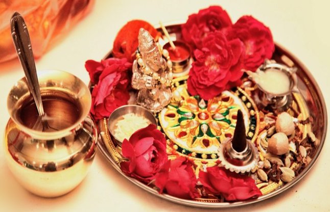 how to worship god hindu puja thali