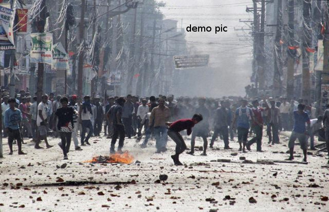Clash in Nepal
