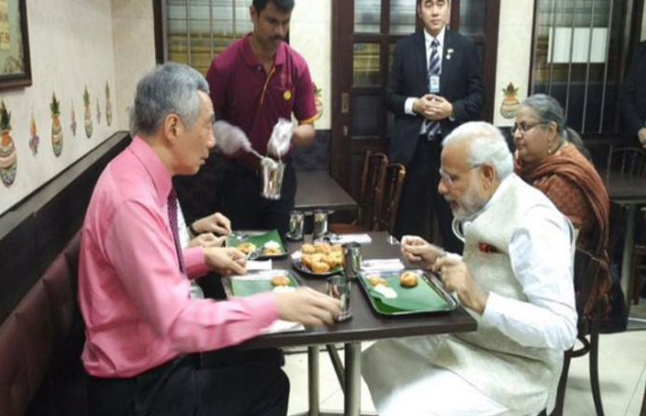 PM Modi in Singapore