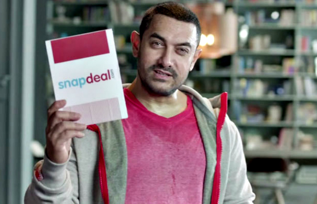 snapdeal rating after aamir khan comments