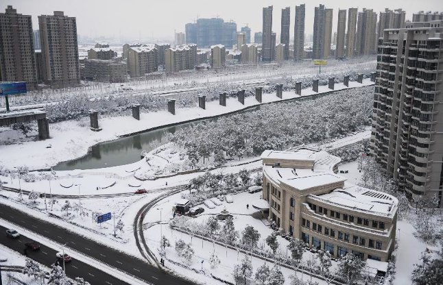 snow storm in china