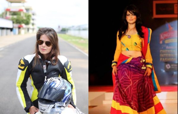 indias first and only woman superbike racer Alisha