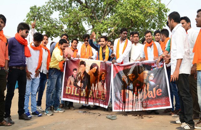 ShahRukh Khan film Dilwale protest