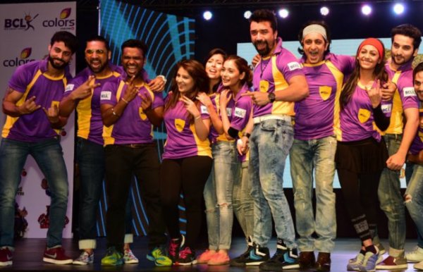 COLORS Box Cricket League press conference photos 