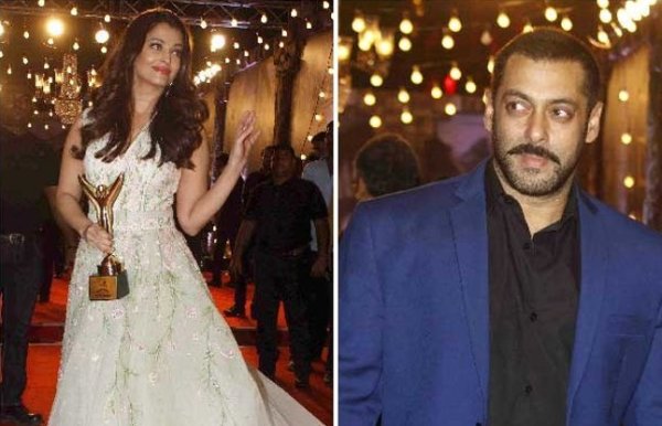Salman khan and Aishwarya rai bachchan at the star