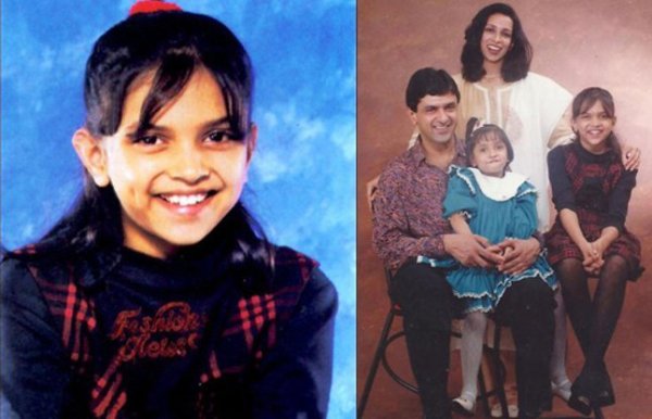 Dipeeka Padukone in childhood