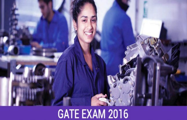 GATE exam 2016