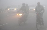 Heavy fog in Delhi