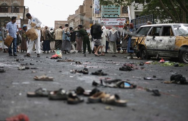 Suicide terrorist attack in Yeman