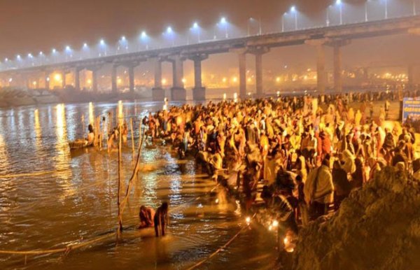 photo gallery on mauni amavasya