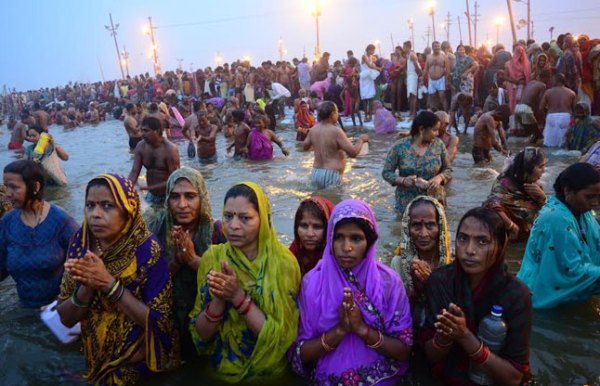photo gallery on mauni amavasya