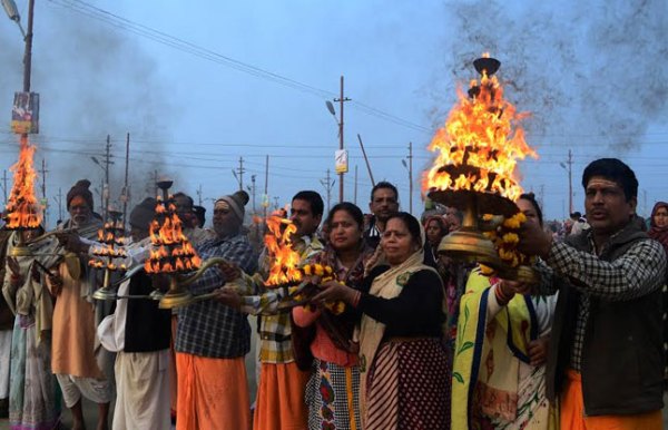 photo gallery on mauni amavasya