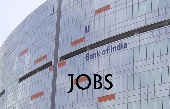 bank of india jobs