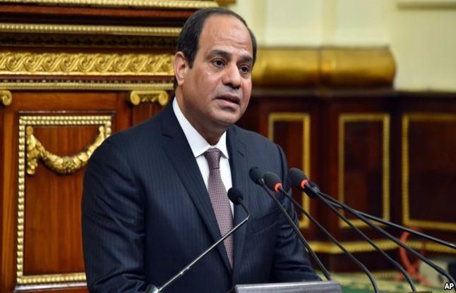 Egyptian President Abdel Fatah el-Sissi 