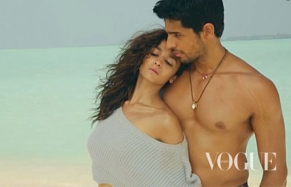 Alia Bhatt Sidharth Malhotra hot photoshoot