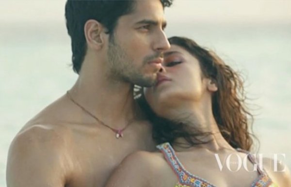 Alia Bhatt Sidharth Malhotra hot photoshoot