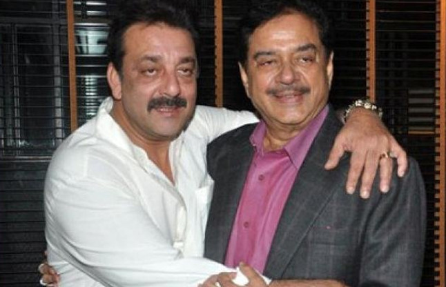 Sanjay Dutt with Shatru
