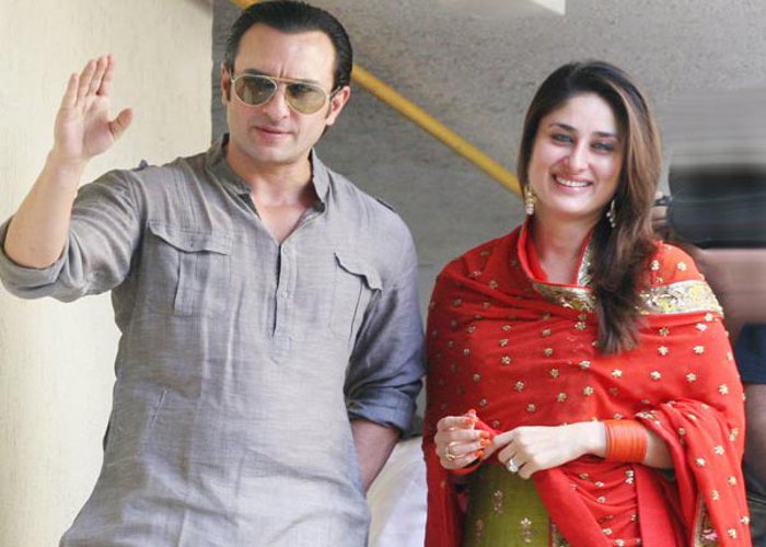 Saif Ali Khan and Kareena Kapoor