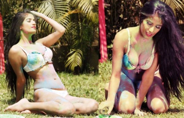 sunny leone Holi and poonam pandey Holi