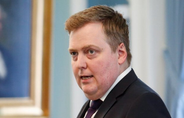 Iceland PM Davio