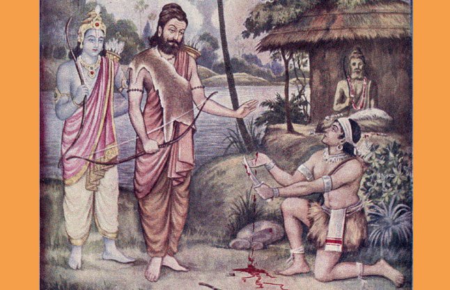 guru dronacharya, Eklavya, Arjun