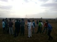 two-seater plane crash, searching is going on