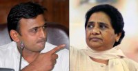 akhlesh yadav and mayawati