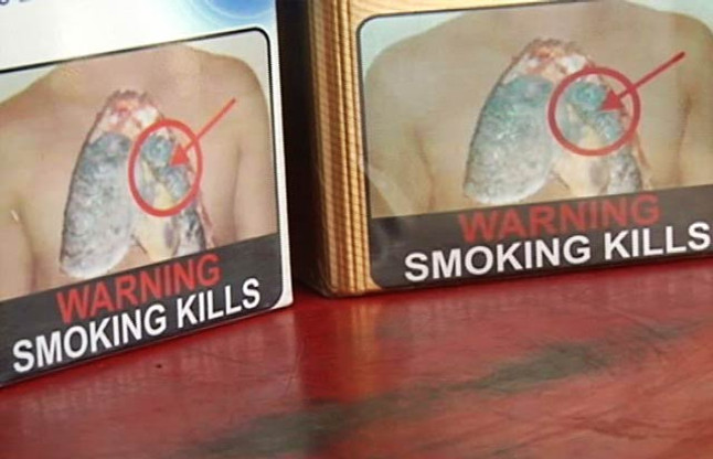 Warning On Tobacco Product