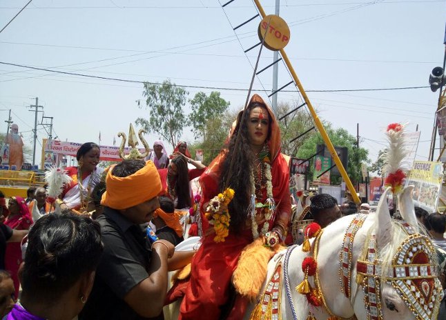 kinner akhara, 2nd shahi snan in simhastha ujjian