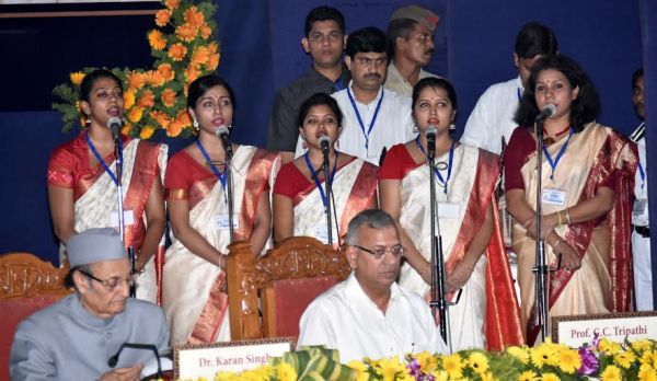president welcome in bhu