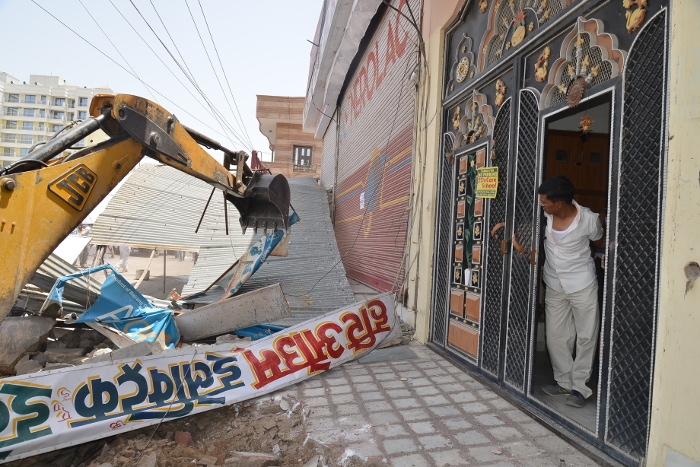 jodhpur nagar nigam, atikraman karwahi in jodhpur