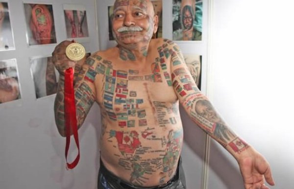 har prakash rishi removes his teeth for world reco