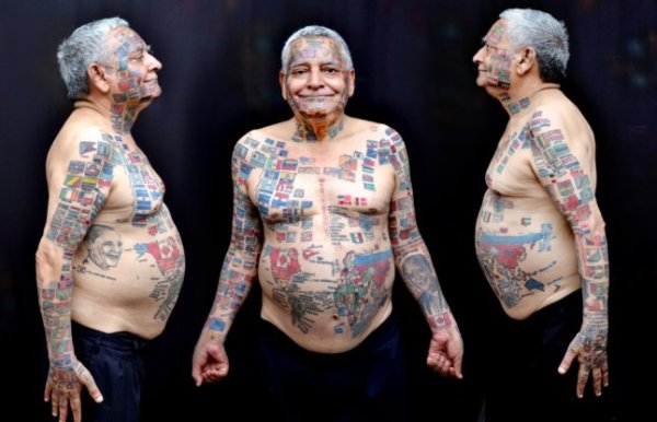 har prakash rishi removes his teeth for world reco