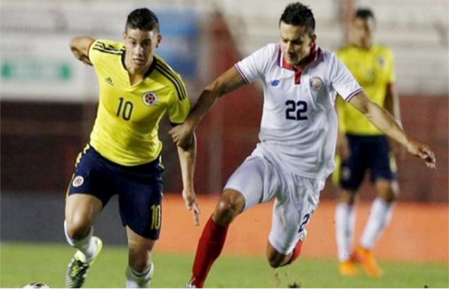 Costa Rica beat Colombia
