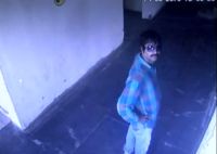 thief caught on CCTV 