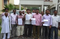 bsnl contract labors protest