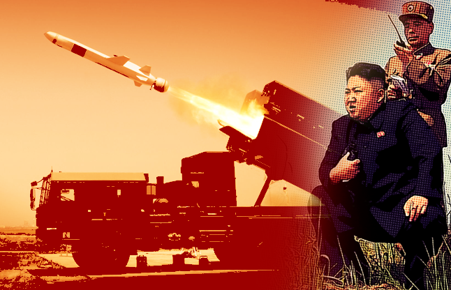 north korea tests missile